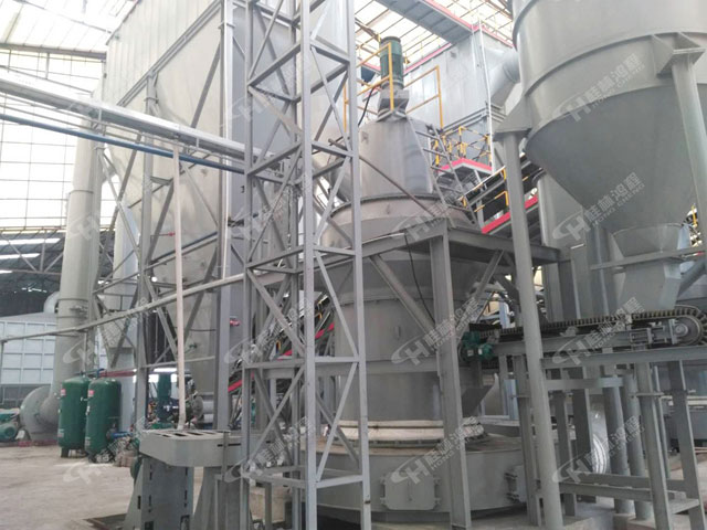 水泥生頁巖，水泥生頁巖磨粉機，立式磨粉機，立磨，磨粉機價格，磨粉機廠家，客戶現(xiàn)場